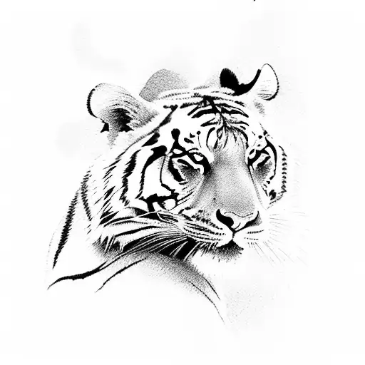 India In A Tiger