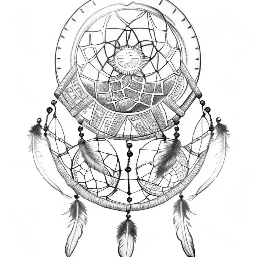 Dream Catcher With The Sun