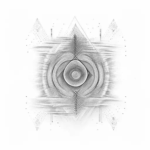 Abstract Representation Of Sound Waves