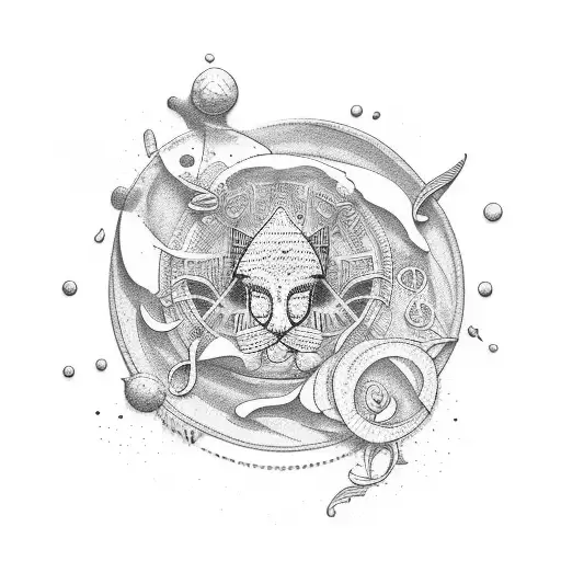 Incorporate The Elements Of Music And Friends In A Tattoo Design Inspired By The Beach