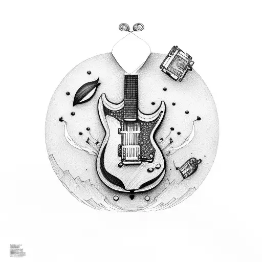 Guitar And A Fuji Camera