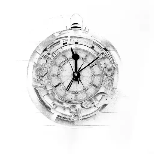 My Son Jackson And Malek With Clock And Construction Thing