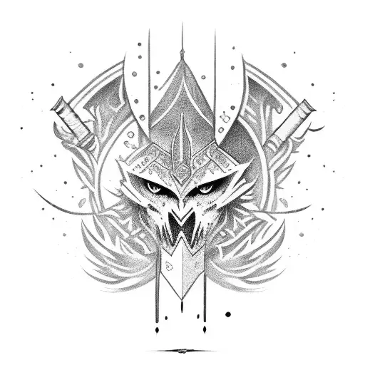 Sword Embedded With Energy