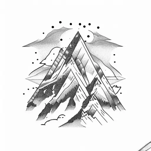 Mountain With An Isard