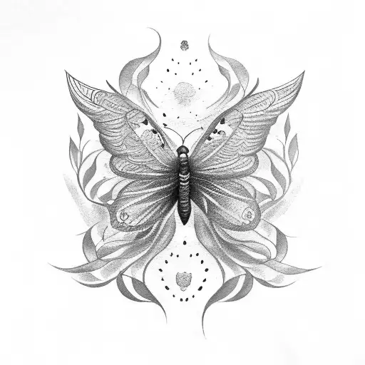 Crow With A Butterfly Wing