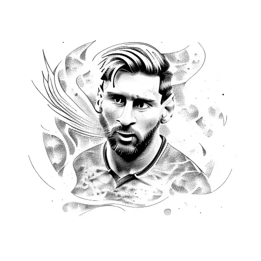 Leo Messi With Phoenix