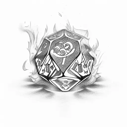 Cash Rose On Fire With Dice