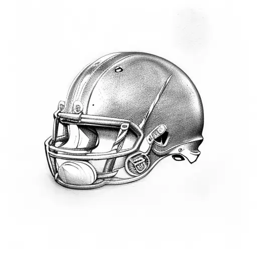 Helmet American Football Polish Husaria