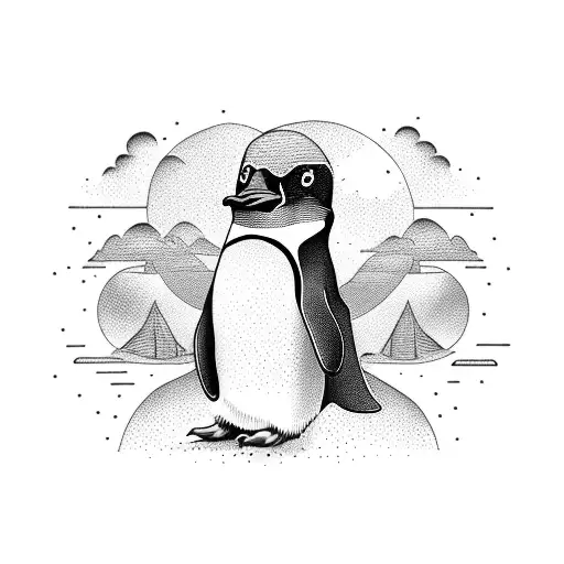 Penguin Abducted By A Ufo