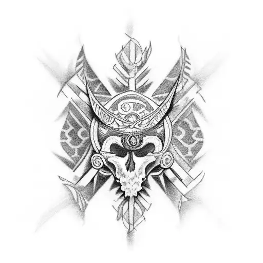 Spinal Tattoo With Roman Numerals Mix With Jamaican National Bird And Samoan Pattern Design