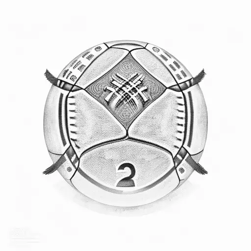 Number 23 Jersey With Football Elements