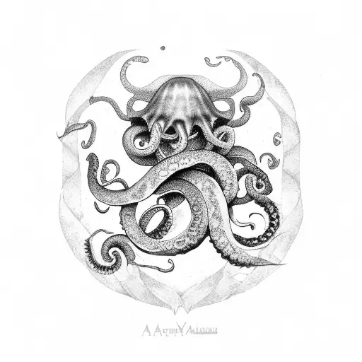 Aquarius With Kraken
