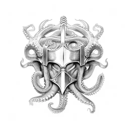 Norse Crown British Knight Octopus