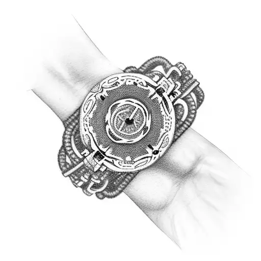 Rosary Bracelet On Wrist