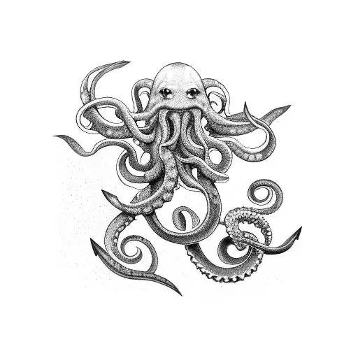 Kraken Playing Videogames And Reading