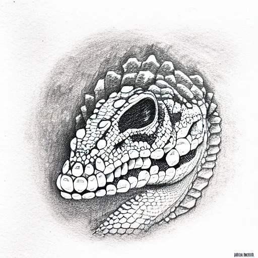 Mexican Death Mask Lizard