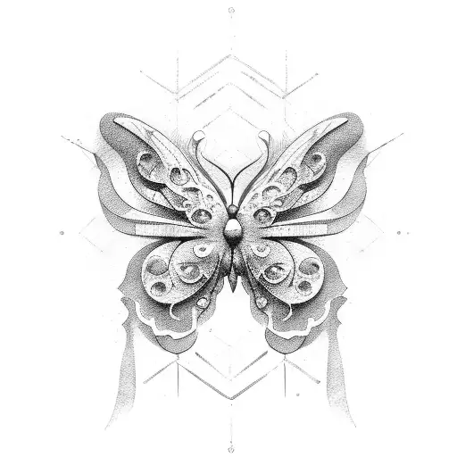 Abstract Butterfly