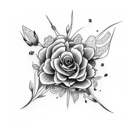 A Delicate Floral Design With A Hidden Survivor Message