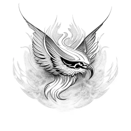 Phoenix Facing Right