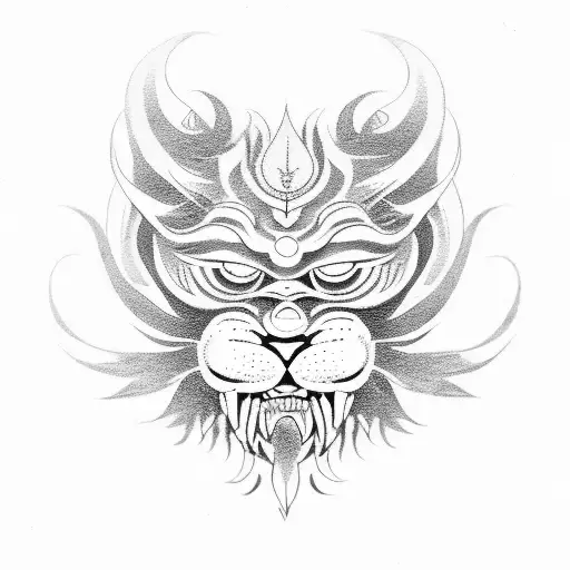 Komainu A Guardian Lion