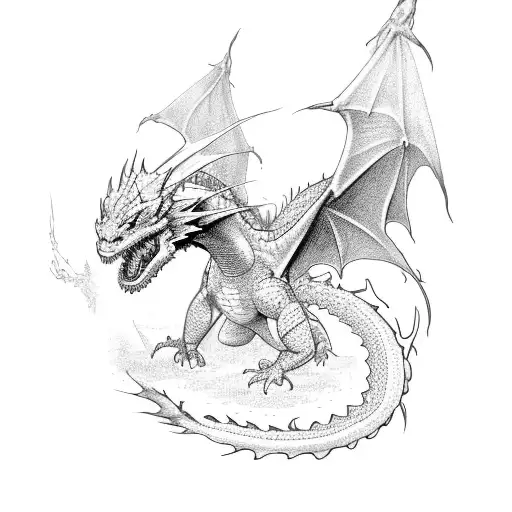 M-dot With Dragon Saphira