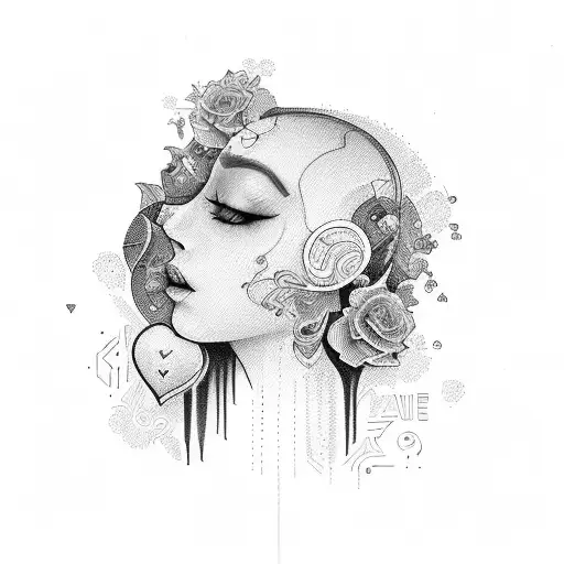 Love Yourself First In Elegant Line Art Font