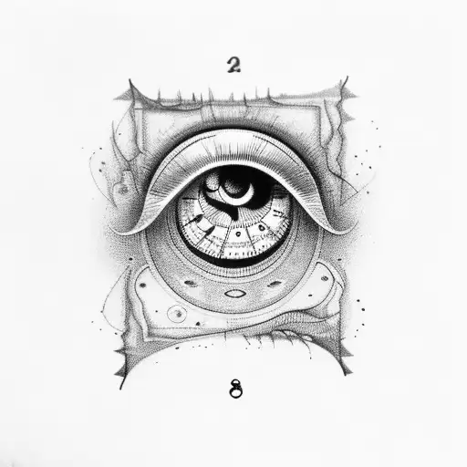 Clock In Eye