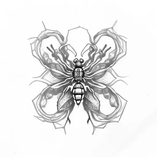 Rose Spider Butterfly