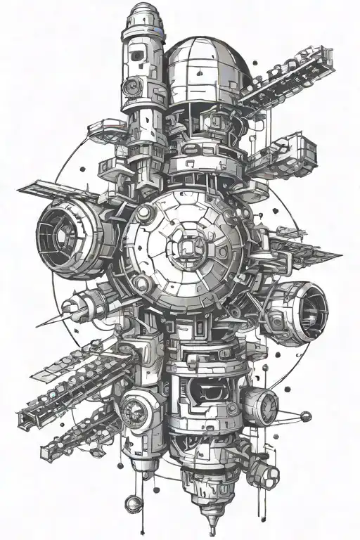 Sci Fi Space Station