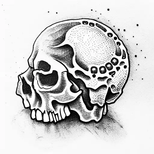 Skull An Guns