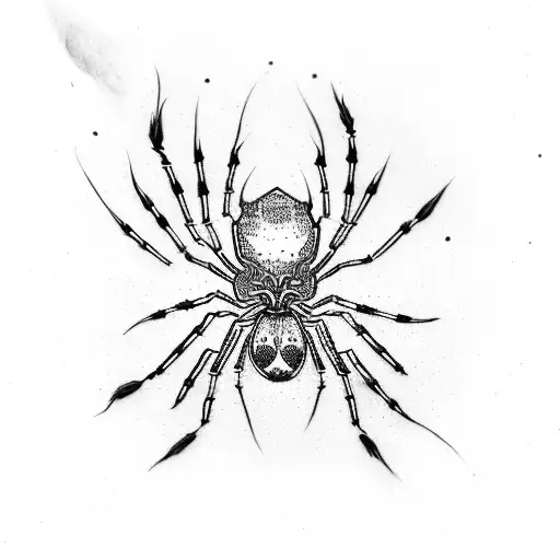 Spider With Knife