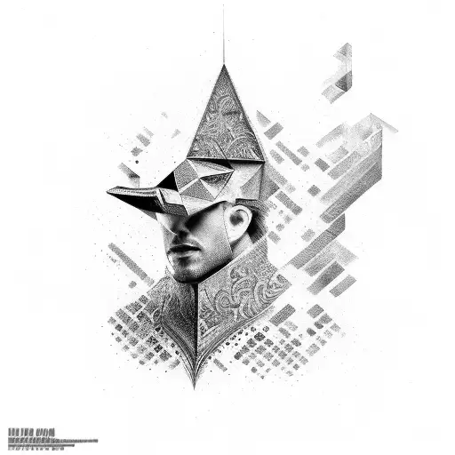 The Name Henryk In Black Block Letters And Shadow Inside The Letters