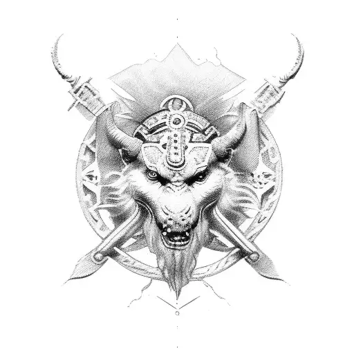 Symbol Of Slavic God Weles