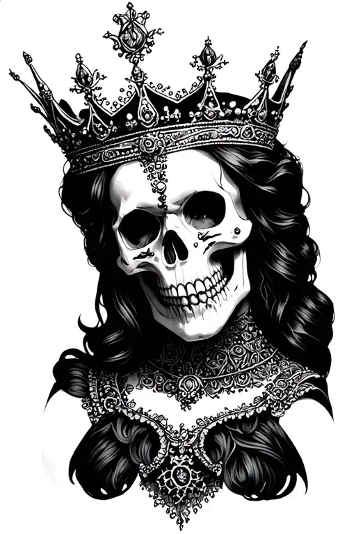 Evil Queen Skulls Crown