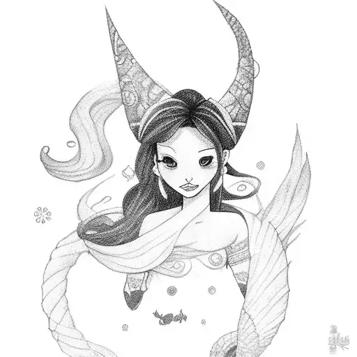 Little Mermaind And Mulan On Unicorn