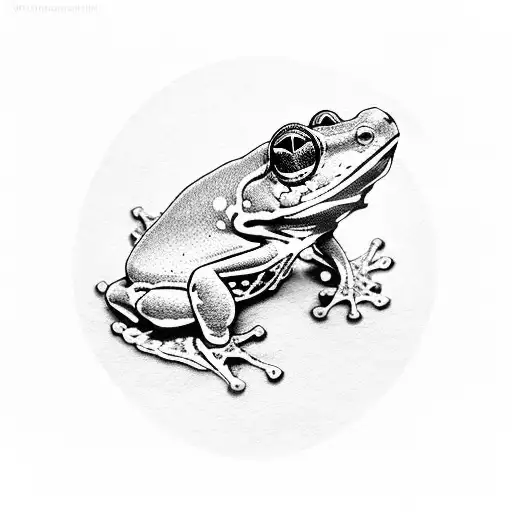 Red Dragon Rose Frog