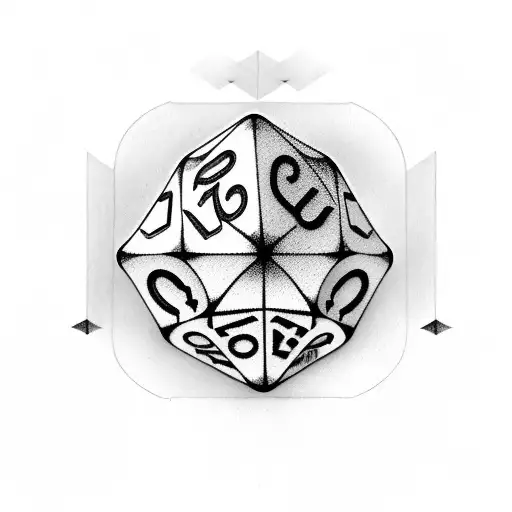 A Dice With 777 On It