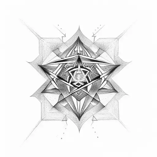 Pentagram And Diamond