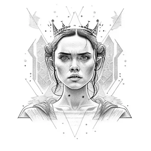 Rey With A Crown