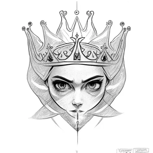 The Words Rey With A Crown