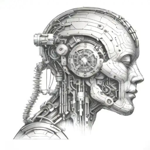 Artifical Intelligence Robot Humanoid