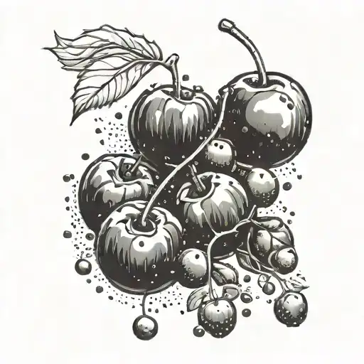 A Virgo Constellation Made Of Cherries And Footballs