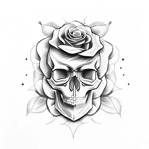 Skull And Roses
