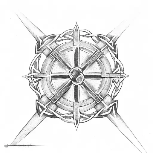 Christian Celtic Cross Crusader