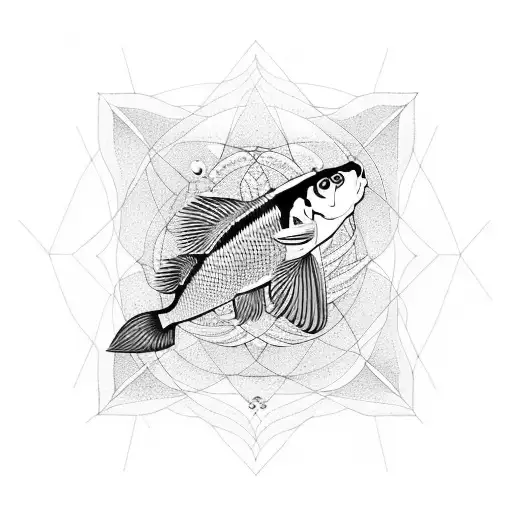 Geometry Koi Fish