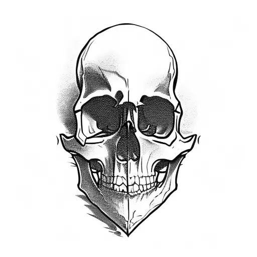 Skull Shooting Itself