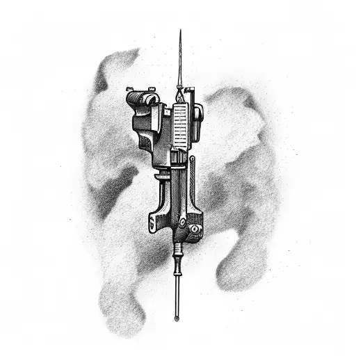 Smokey Hunting Rifle