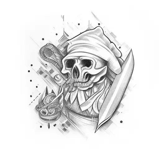 Chefs Knife With The Word El Jefe In It