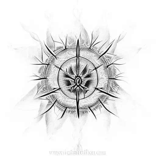 Circle Crown Of Thorns