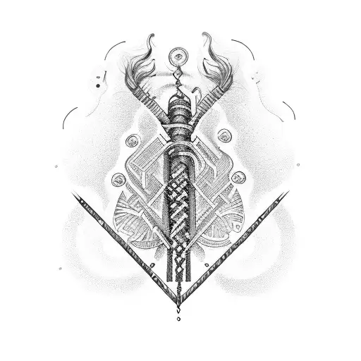 Dna In Form Of Ukrainian Vishivanka